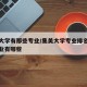 集美大学有那些专业/集美大学专业排名最好的专业有哪些